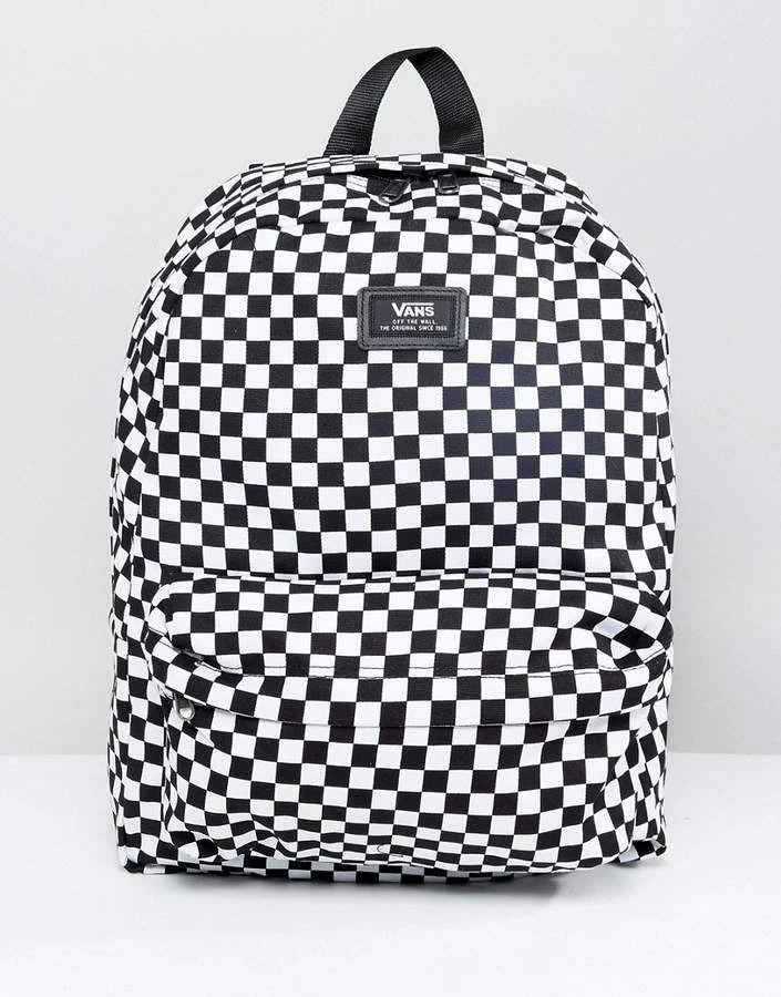 рюкзак Vans чёрно-белый